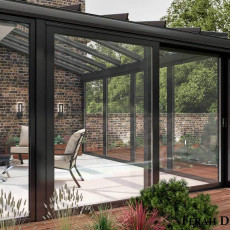 Siyah Çerçeveli Kış Bahçesi