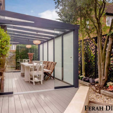 Kalın Çerçeveli Kış Bahçesi